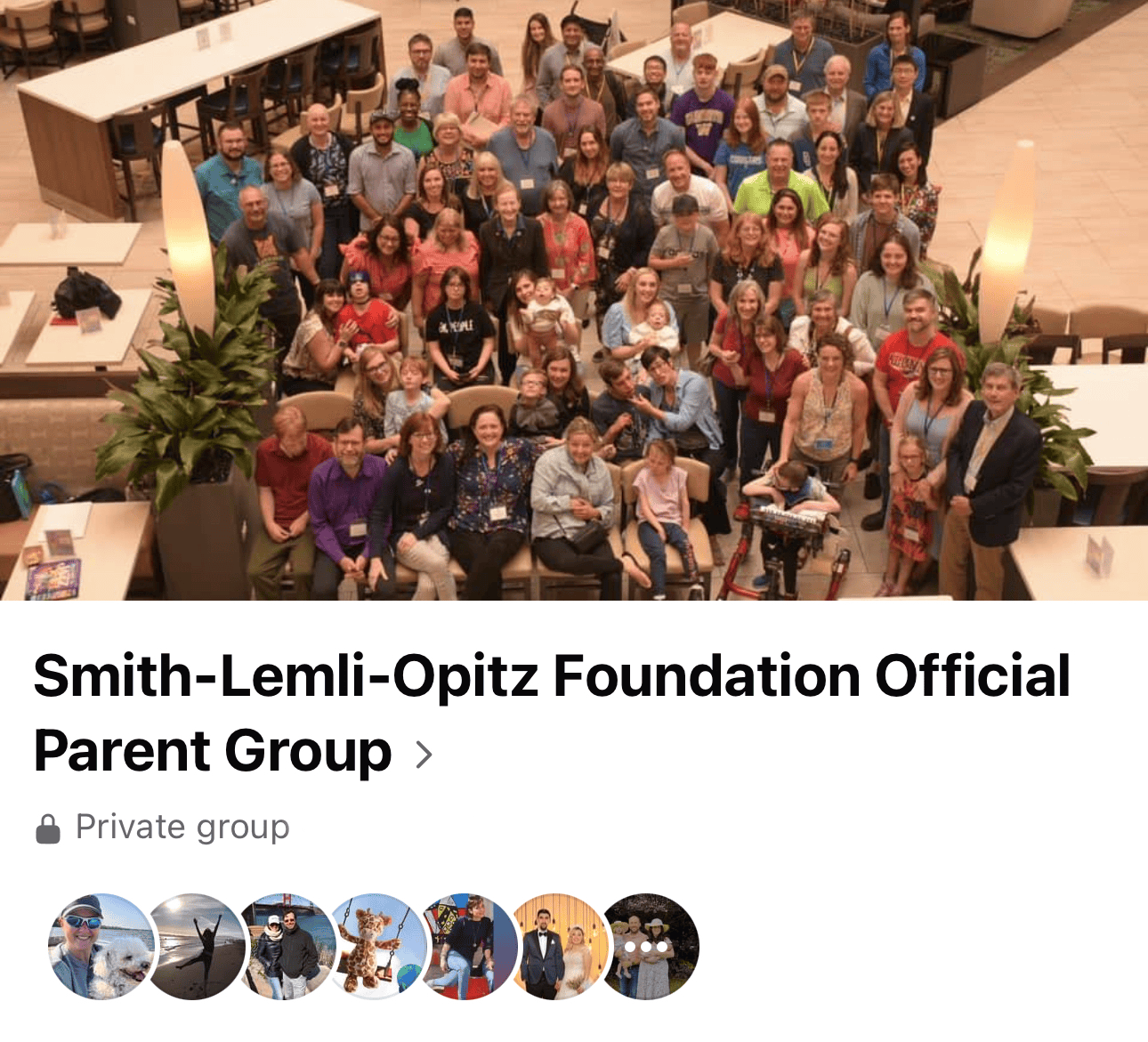SLOF Facebook Group • Smith-Lemli-Opitz Foundation Official Parent Group