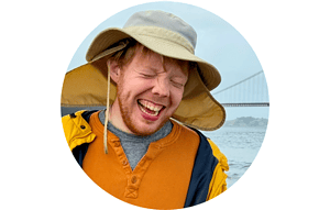 Jukie Jones Duren smiling with bridge in the background