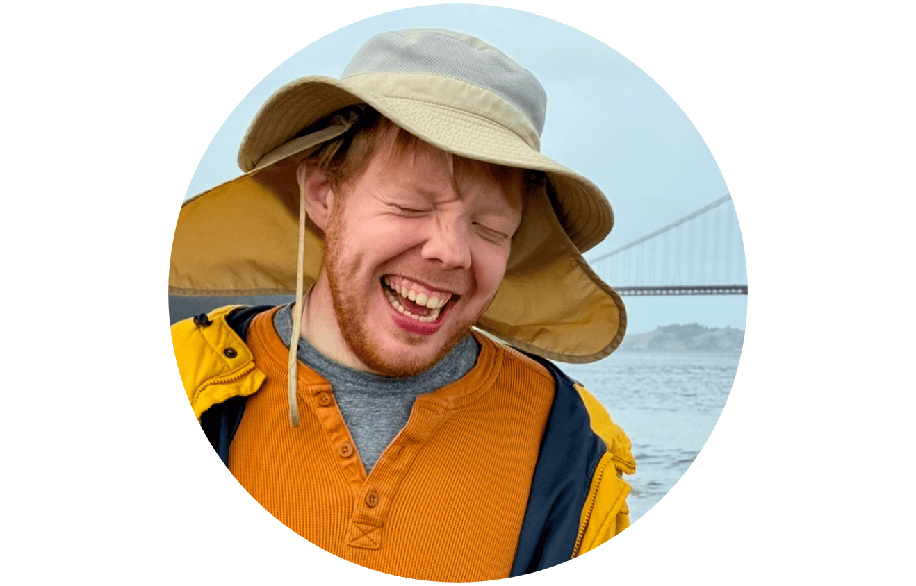 Jukie Jones Duren smiling with bridge in the background